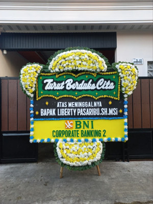 Papan Bunga Duka di Peso Hilir