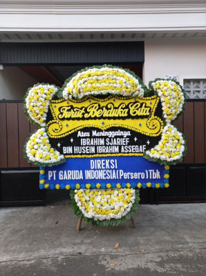 Papan Bunga Duka di Peso Hilir