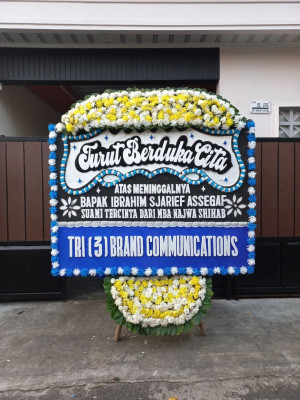 Papan Bunga Duka di Peso Hilir